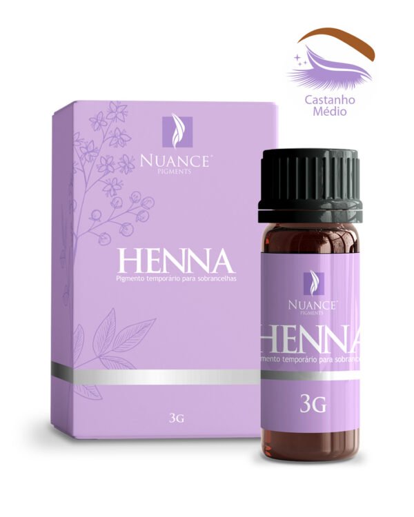Henna Nuance para Cejas – Castaño Medio 3g
