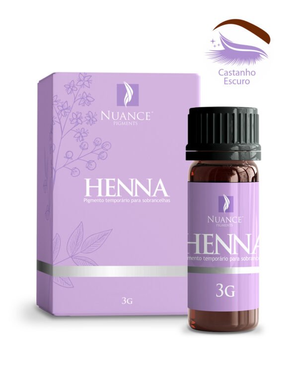 Henna Nuance para Cejas – Castaño Oscuro 3g