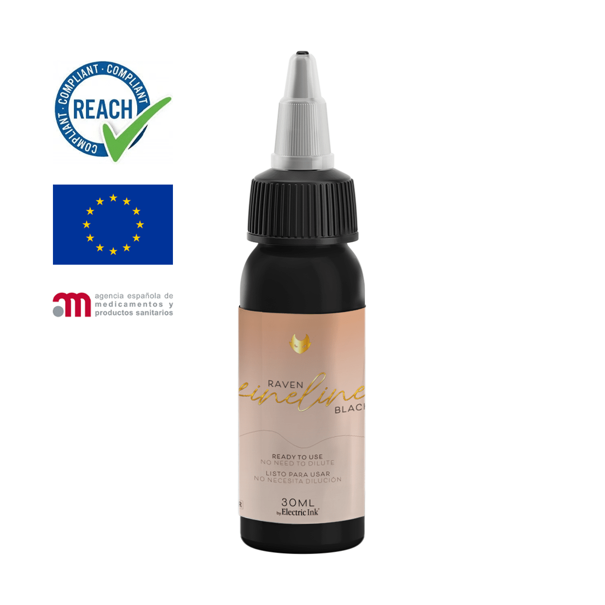 Tinta Fine Line Easy Glow 30ml APROBADO REACH y AEMPS